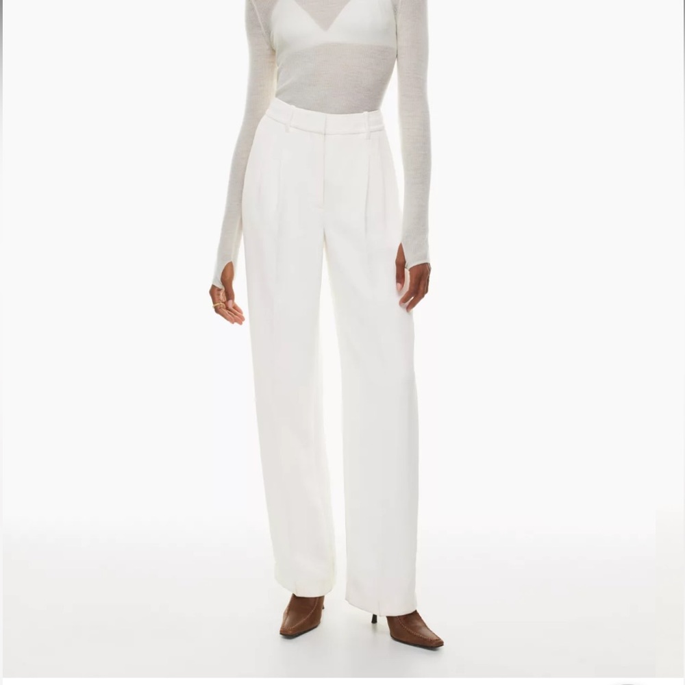 NWT Aritizia Wilfred Effortless pant in light birch